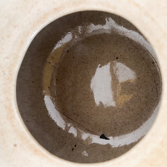 Handmade Pottery Teapot – Rustic Glazed Stoneware Ceramic, Beige and Grey - Picture 10 of 11